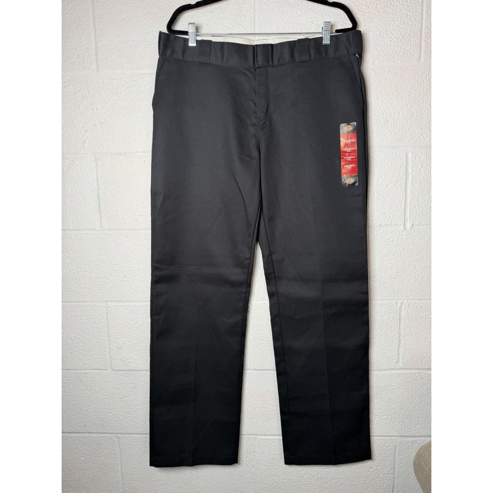 Dickies 774 Original Fit Work Pants Womens 14T Black Straight Leg NWOT Uniform